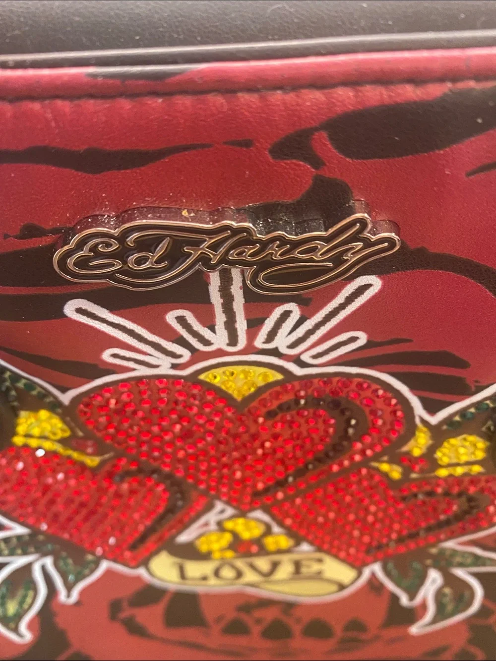 Ed Hardy stylish red